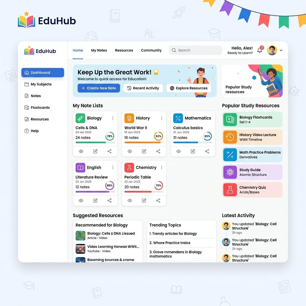 Class 12 Educational Website